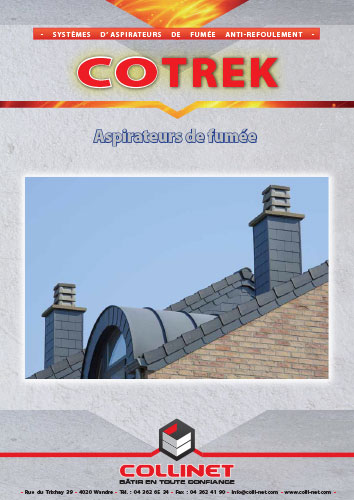 Aspirateurs de cheminée statique COTREK en béton ou en inox